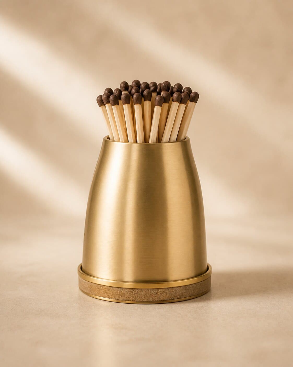 Brass Match Cloche — Strike a match in style.