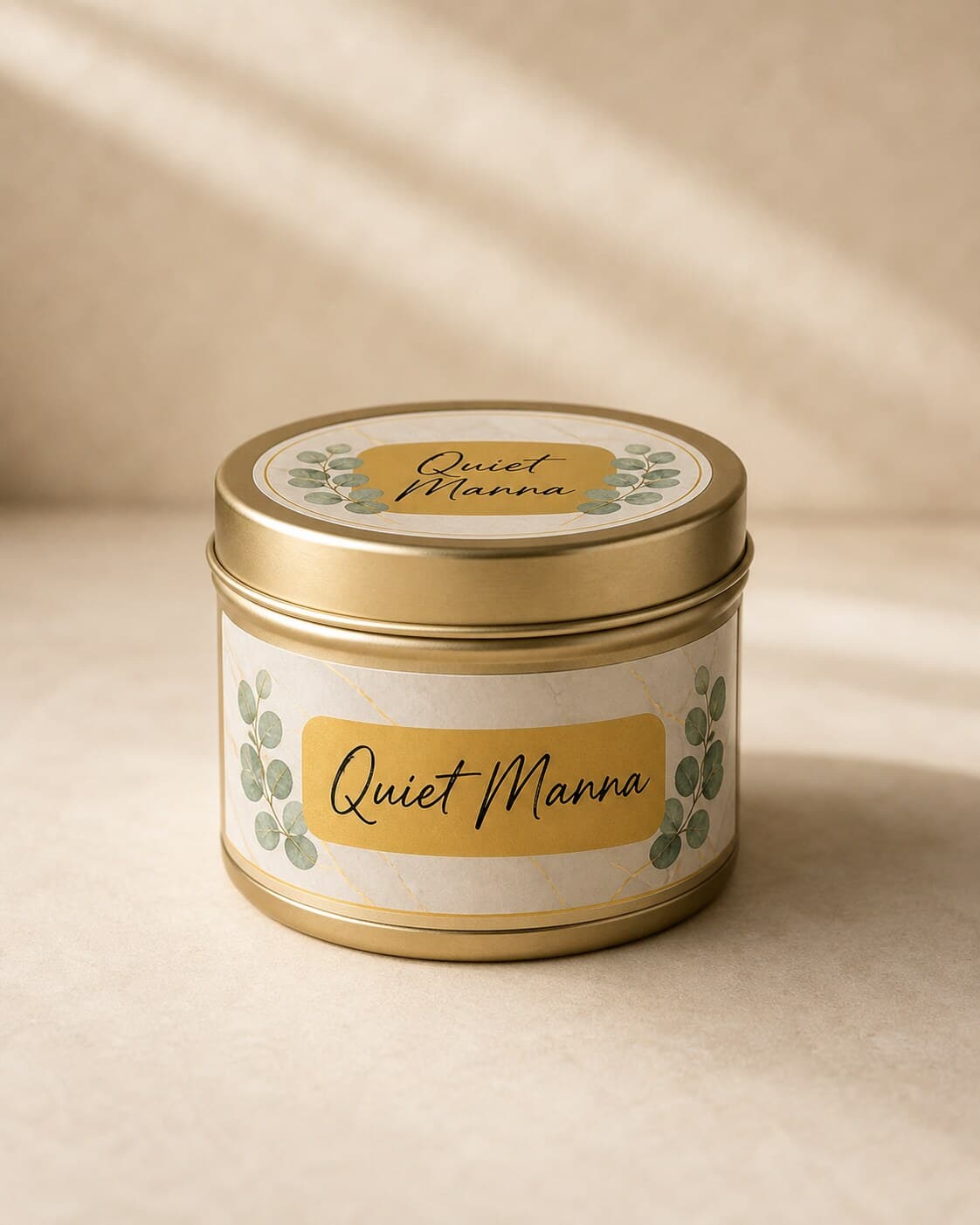 Quiet Manna — Honeyed vanilla, warm grain, and soft spice.
