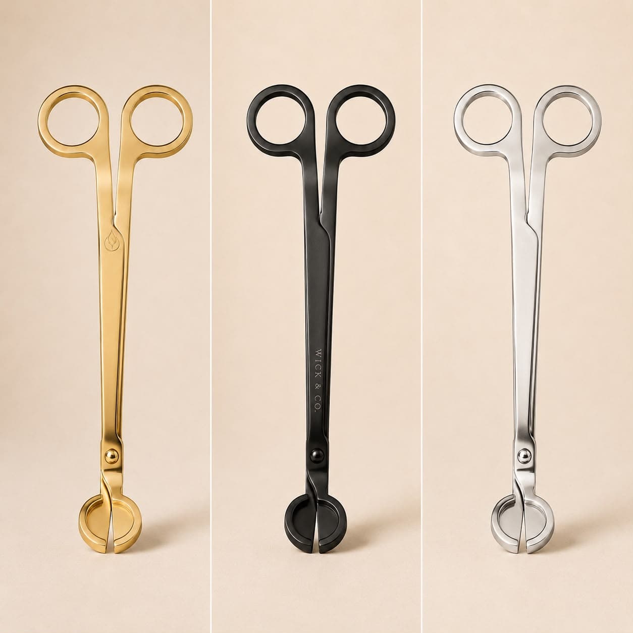 Brass Wick Trimmer — The candle's best friend.